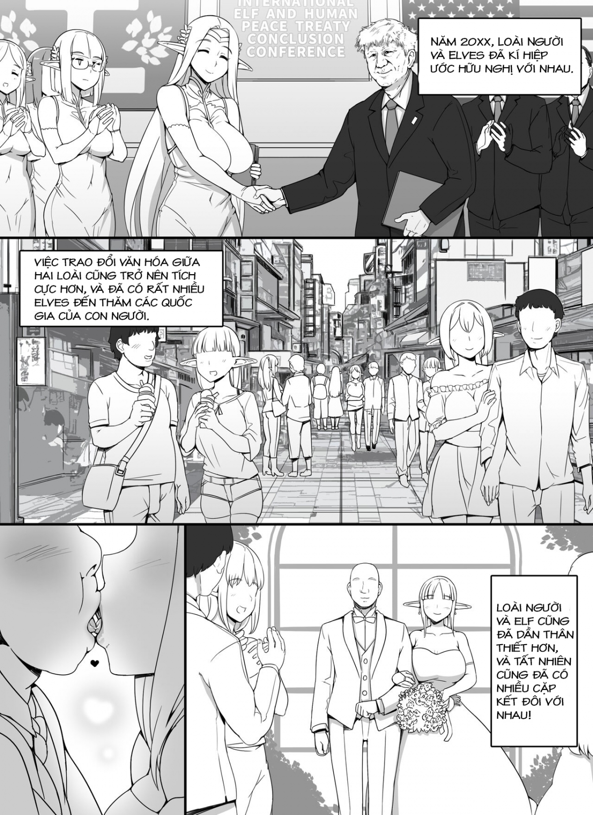 Ningen Danna Mochi Hitozuma Elf Muke Ninkatsu Salon e Youkoso Oneshot - Page 3