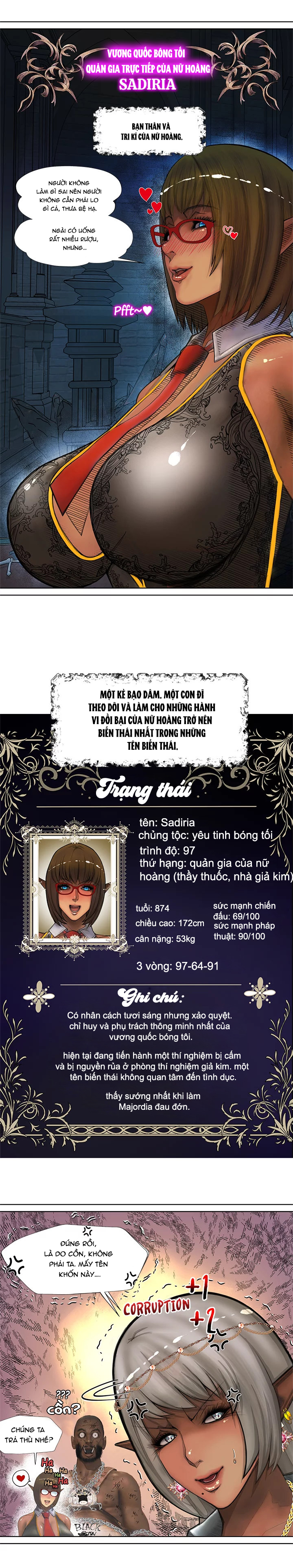 Nữ Hoàng Dark Elf Và Nô Lệ Orc Chapter 1 - Page 8