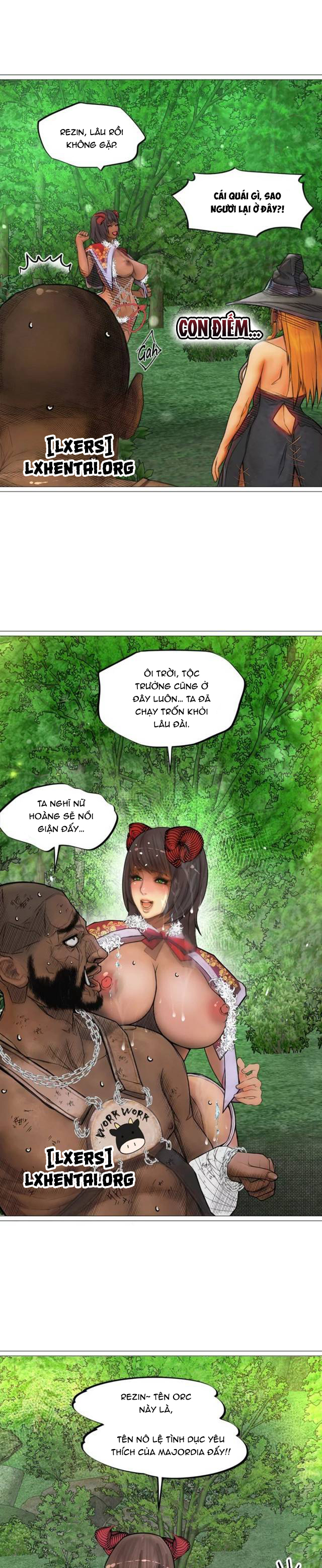 Nữ Hoàng Dark Elf Và Nô Lệ Orc Chapter 18 - Page 12