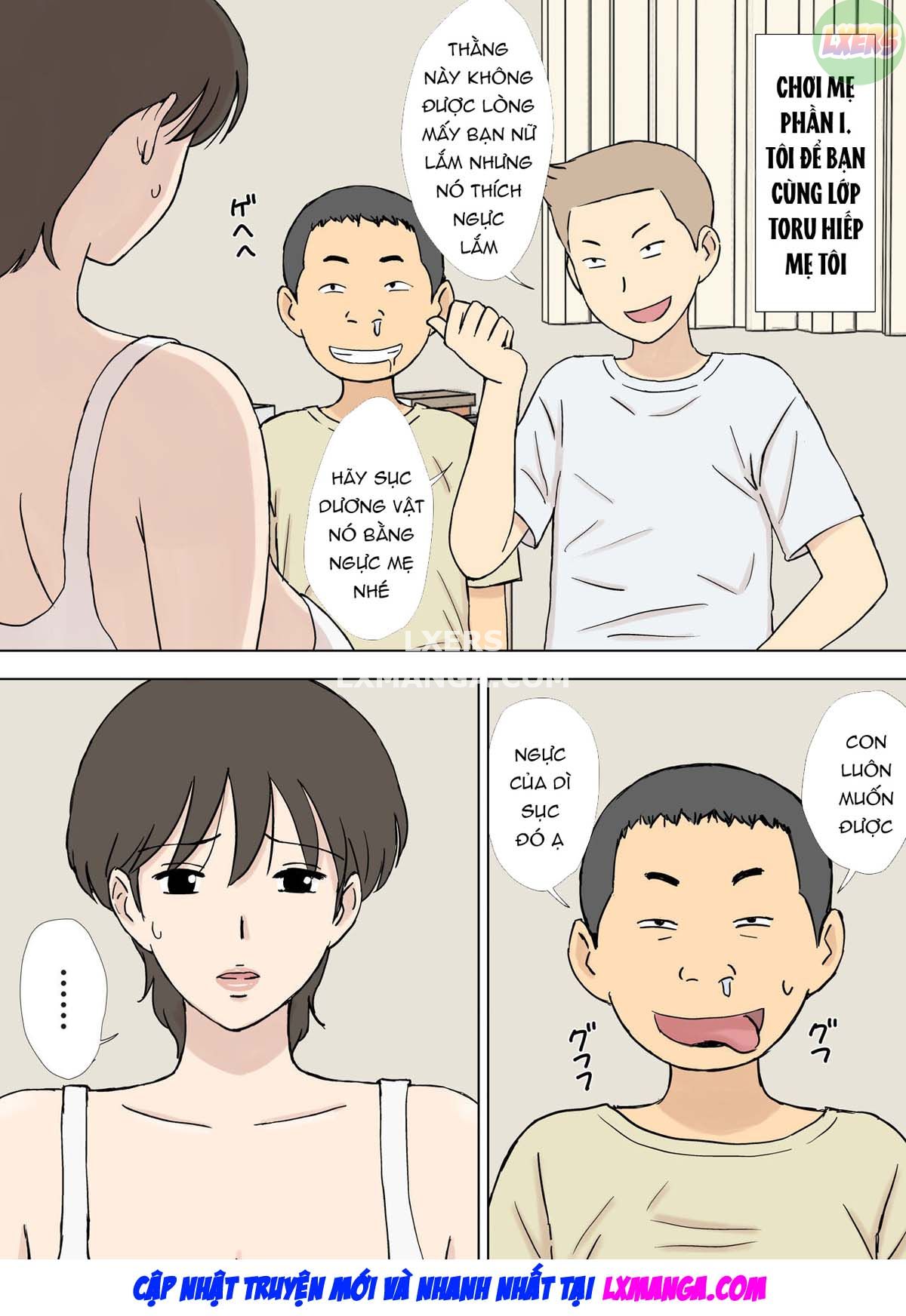 Numa Haha Wanpaku Musuko no Mama Ijiri Oneshot - Page 19