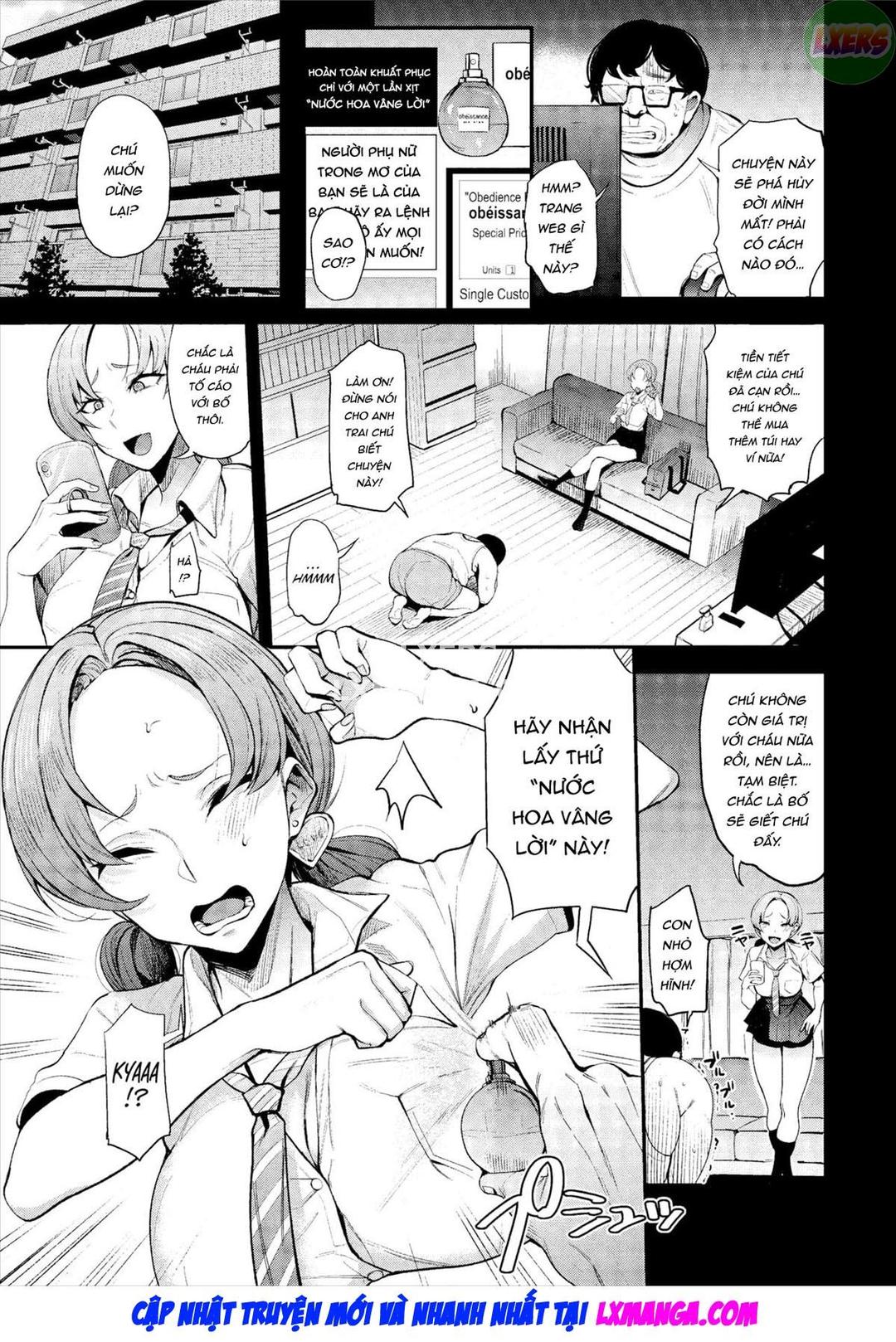 Nước hoa phục tùng – Trả thù cháu gái Oneshot - Page 4