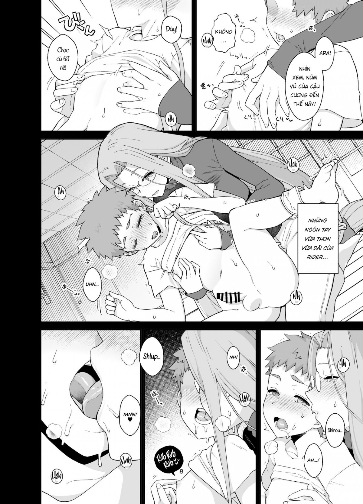 Ở nhà cùng Rider-san Oneshot - Page 10