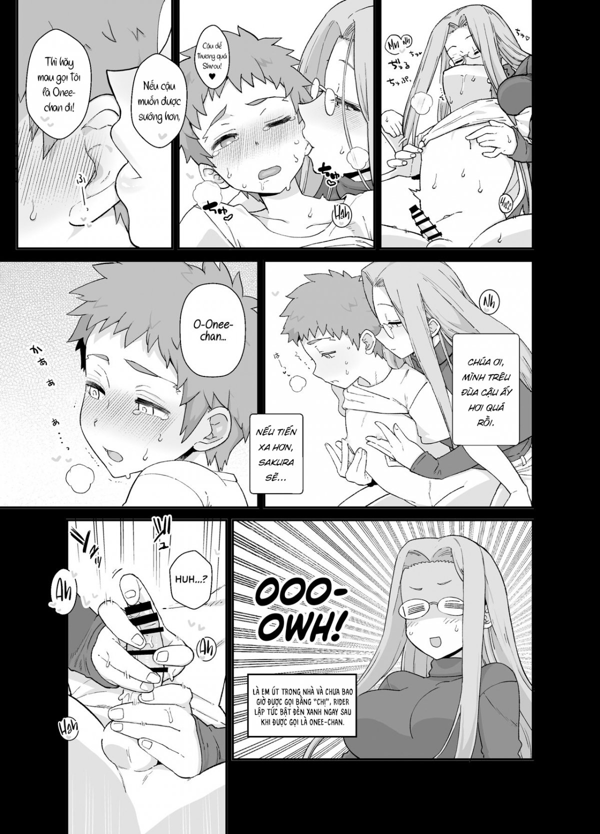 Ở nhà cùng Rider-san Oneshot - Page 11