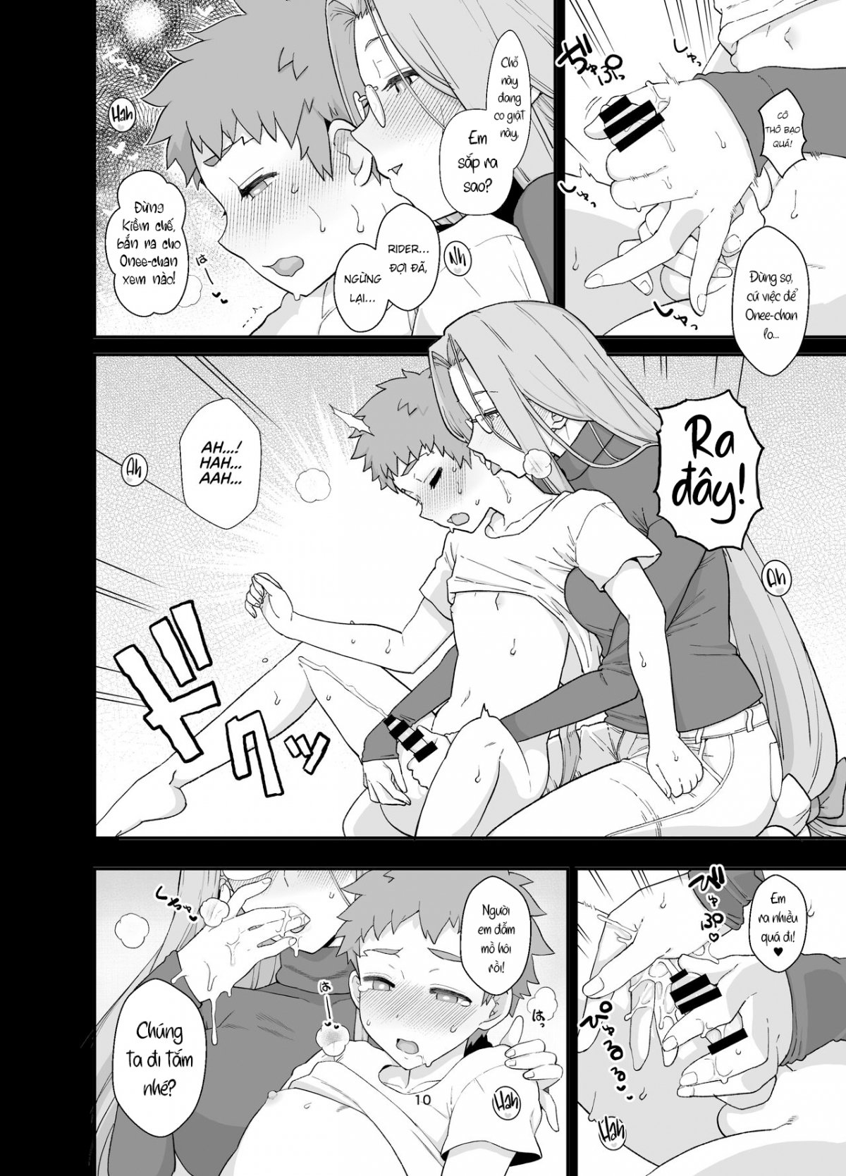 Ở nhà cùng Rider-san Oneshot - Page 12