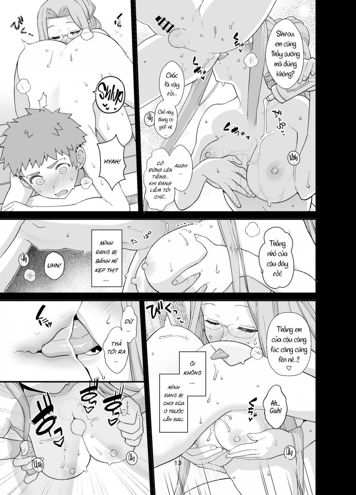 Ở nhà cùng Rider-san Oneshot - Page 15