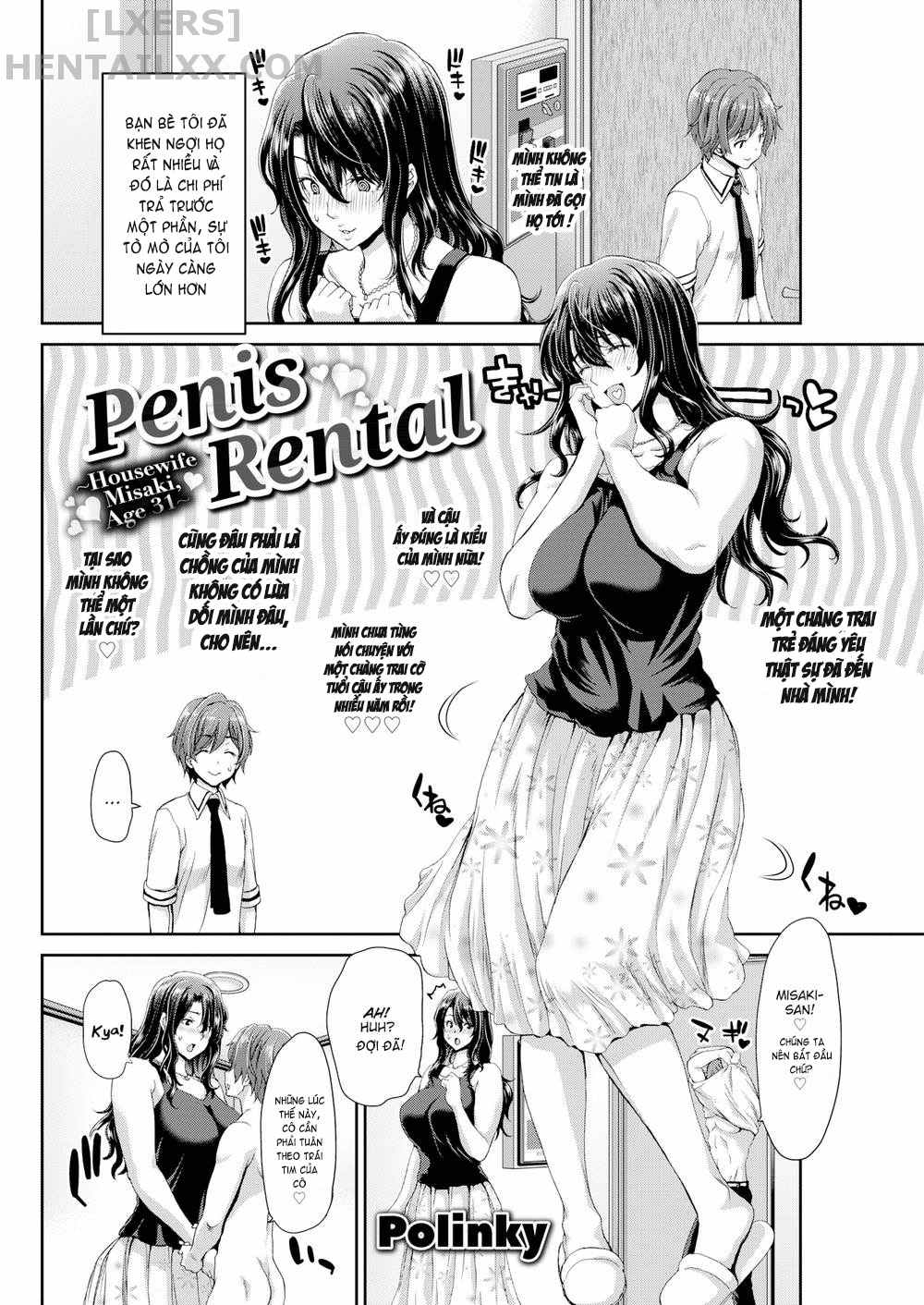 Ochinchin Rental (Trọn bộ) Chap 1: Penis Rental ~Housewife Misaki, Age 31~ - Page 8