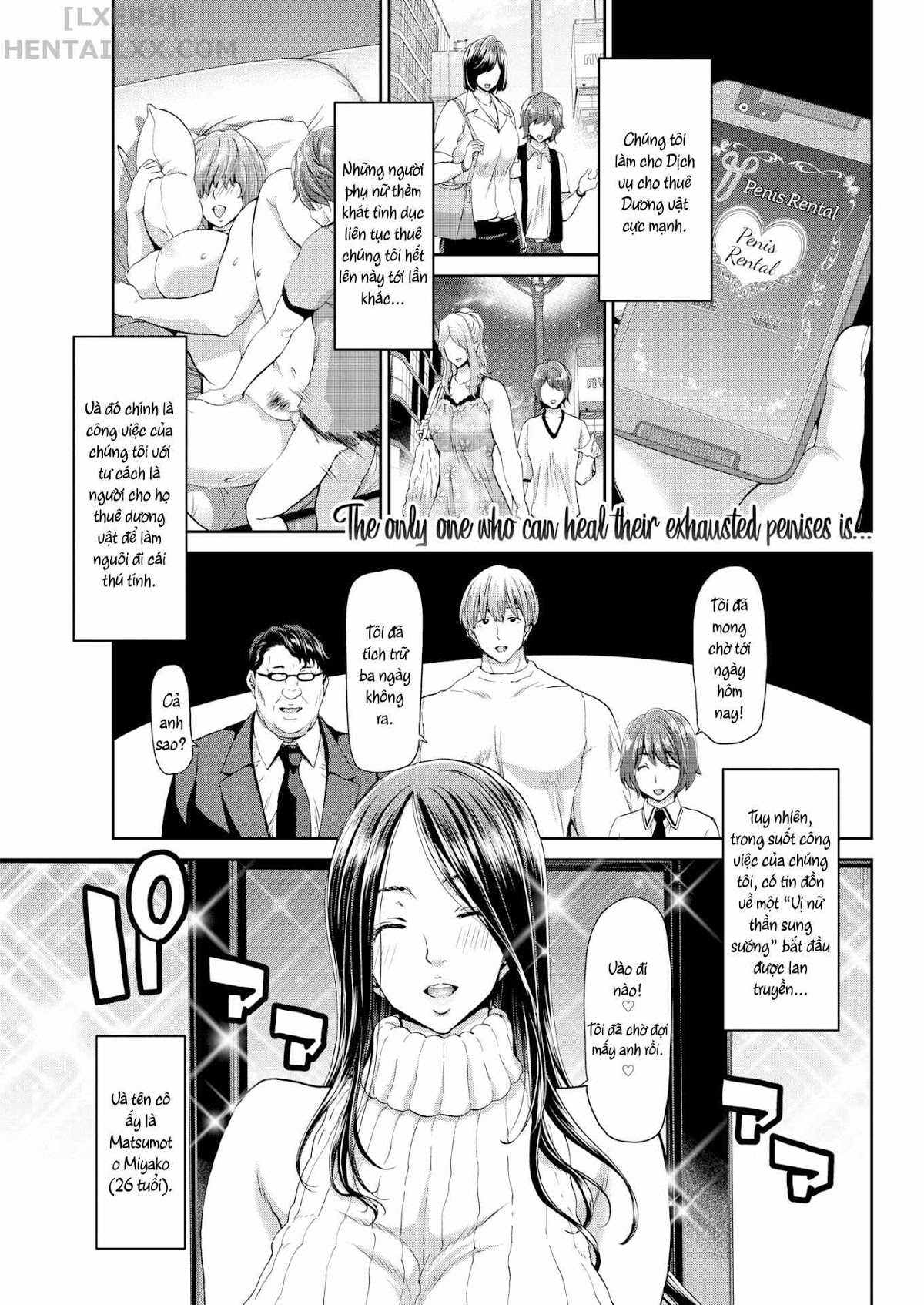 Ochinchin Rental (Trọn bộ) Chap 5: Penis Rental ~OL Miyako, Age 26~ - Page 5