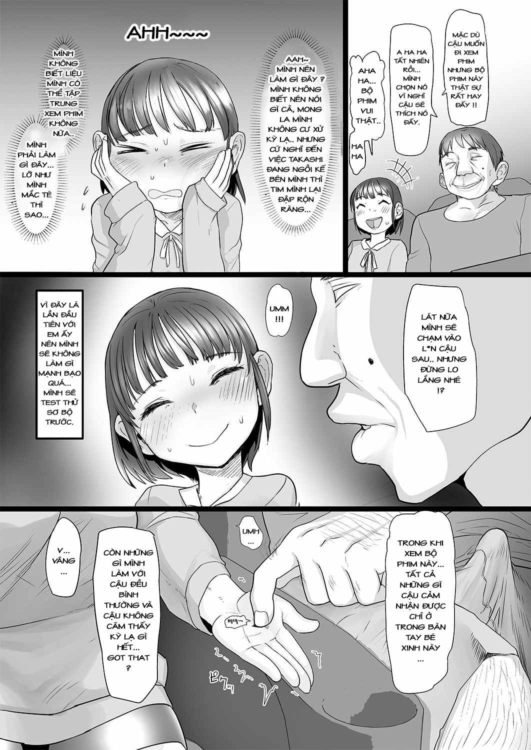 Oji-san wa Saiminjutsu no Chikara de Umarete Hajimete Kanojo ga Dekita Oneshot - Page 12