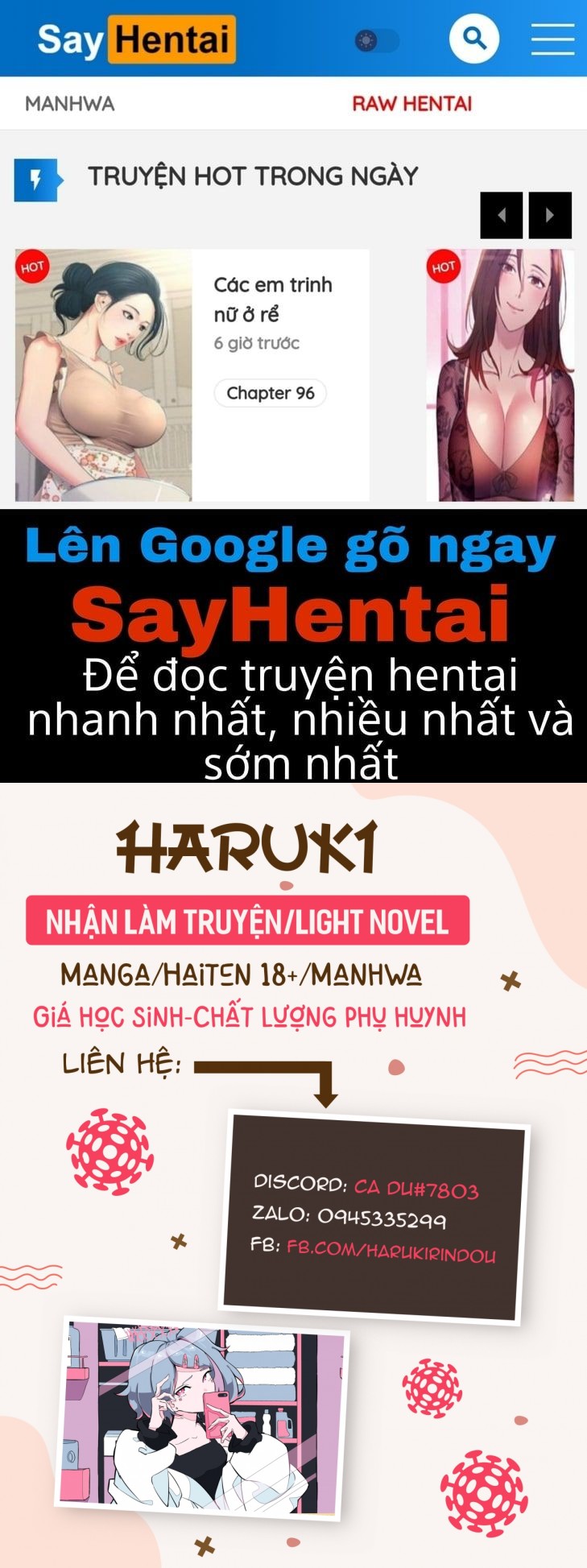 HentaiVn Truyện tranh online