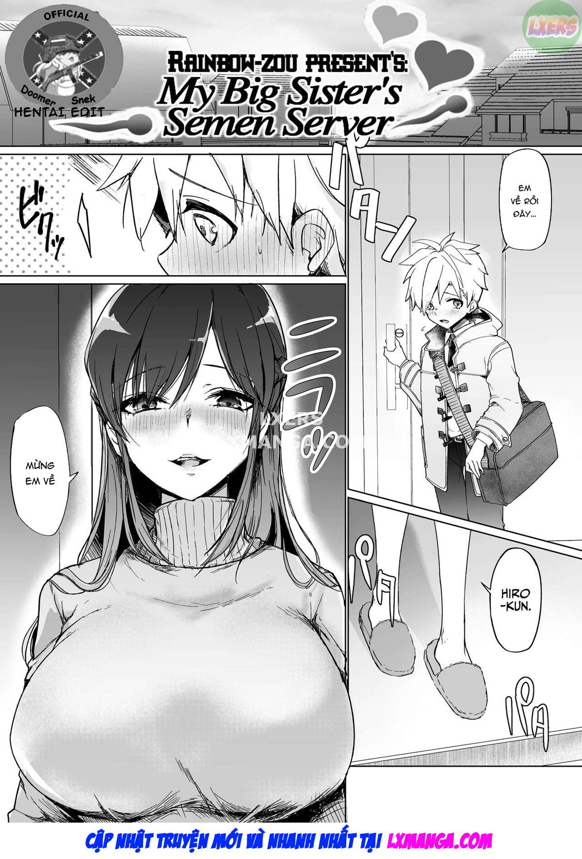 Onee-Chan No Semen Server - Trang 1