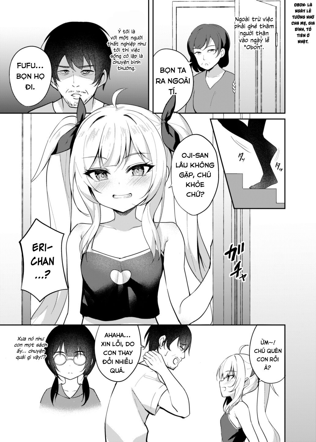 Ông chú dạy cháu gái bố láo bằng cách thôi miên. Chap 1 - Page 4