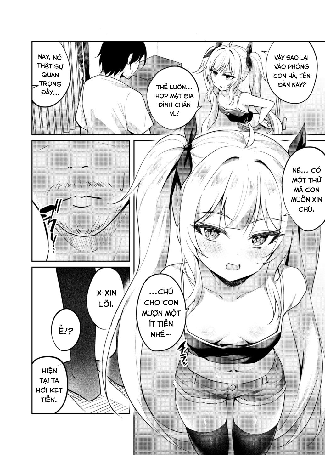 Ông chú dạy cháu gái bố láo bằng cách thôi miên. Chap 1 - Page 5