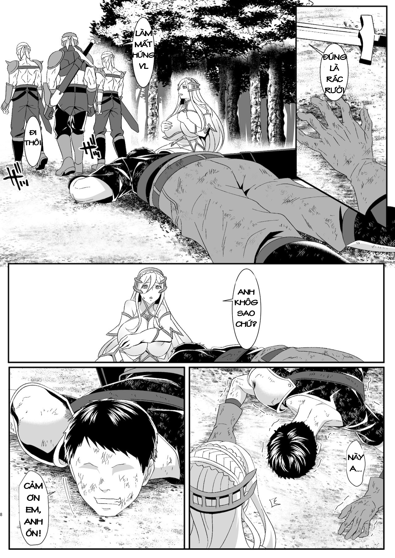 Online Game de Deatta Kanojo ga Tsuyo Player ni Netorareru Hanashi Oneshot - Page 9