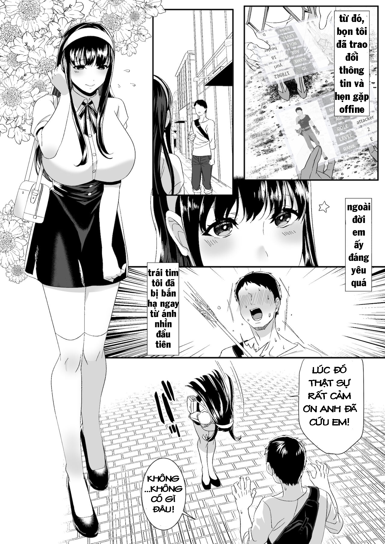 Online Game de Deatta Kanojo ga Tsuyo Player ni Netorareru Hanashi Oneshot - Page 10