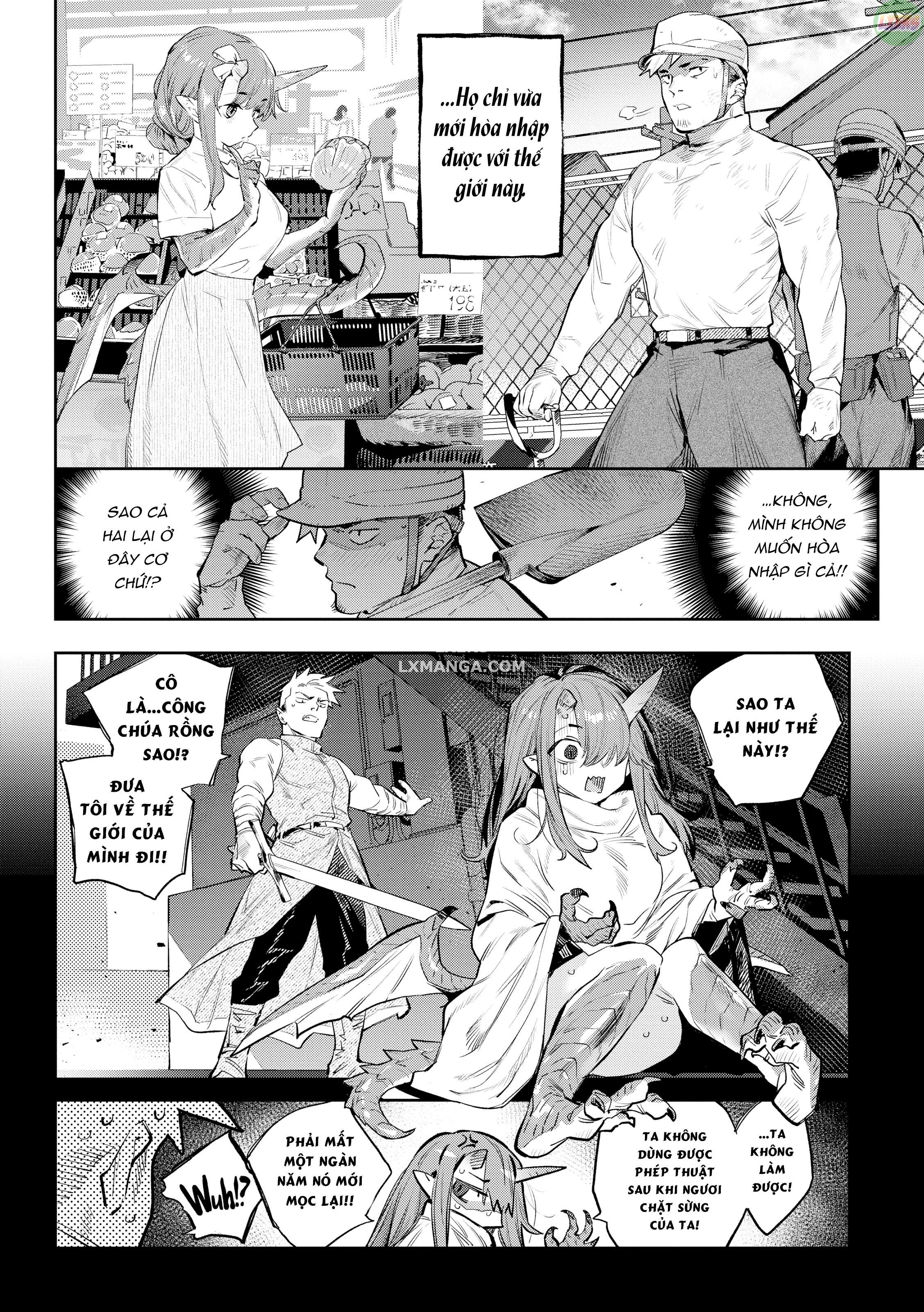 Otherworldly Maidens: Monster Girls from Another World Chapter 7 END - Page 9