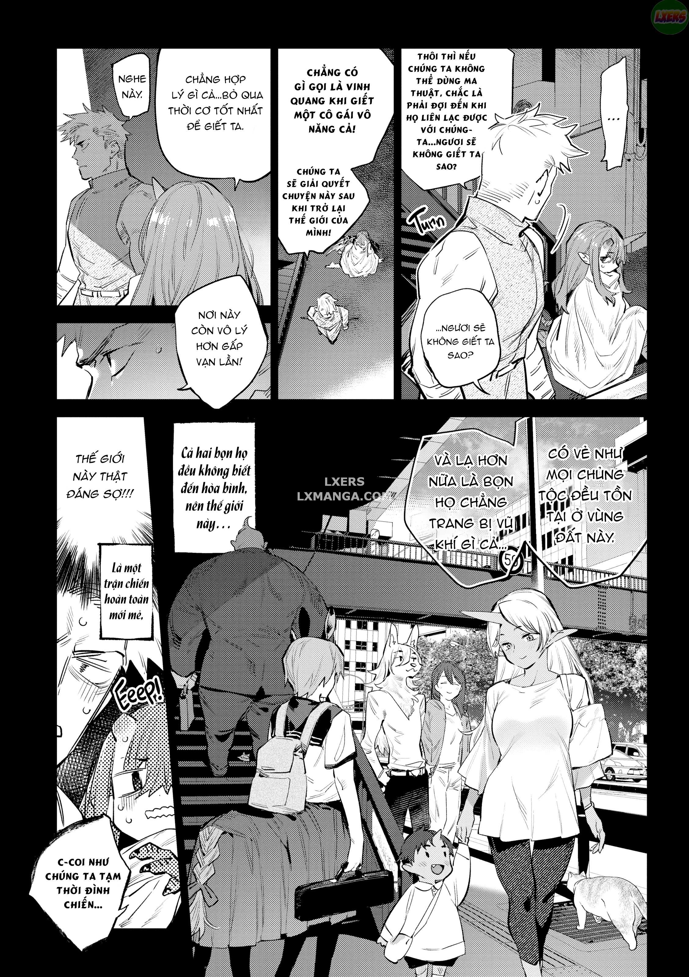 Otherworldly Maidens: Monster Girls from Another World Chapter 7 END - Page 10