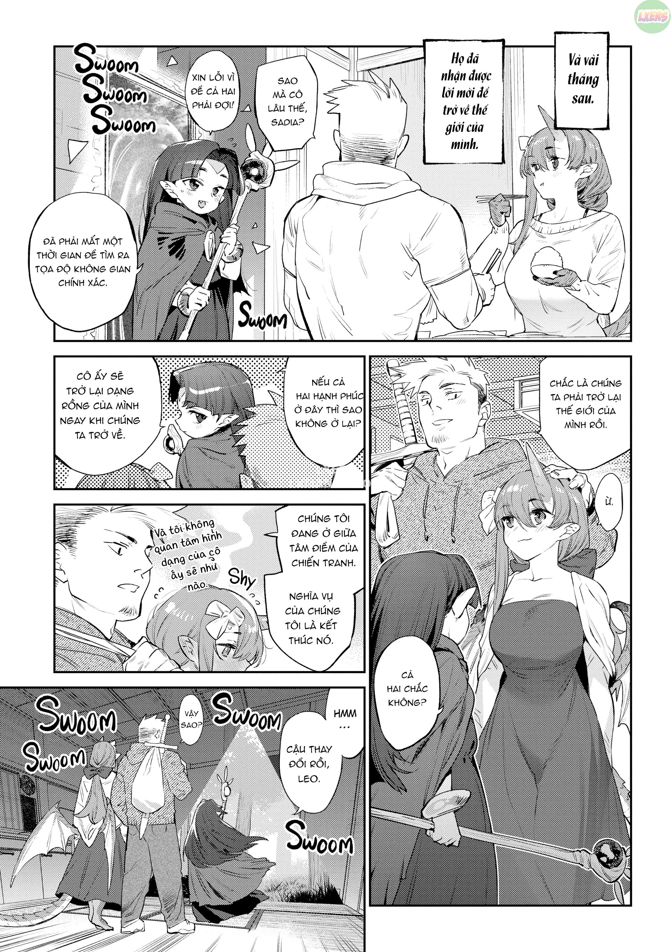 Otherworldly Maidens: Monster Girls from Another World Chapter 7 END - Page 40