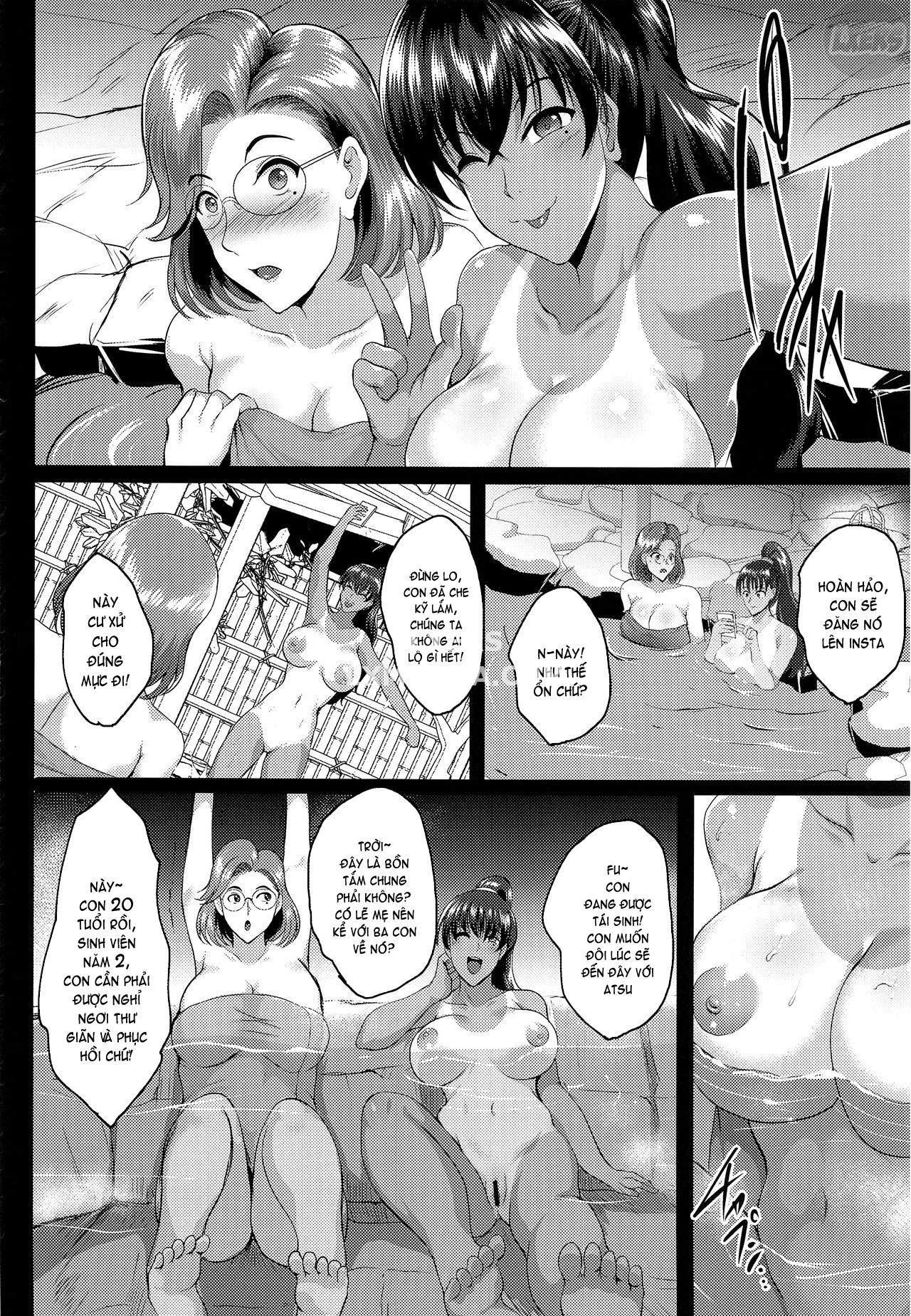 Oyako Onsen Ryokou Choukyou Kiroku Oneshot - Page 3