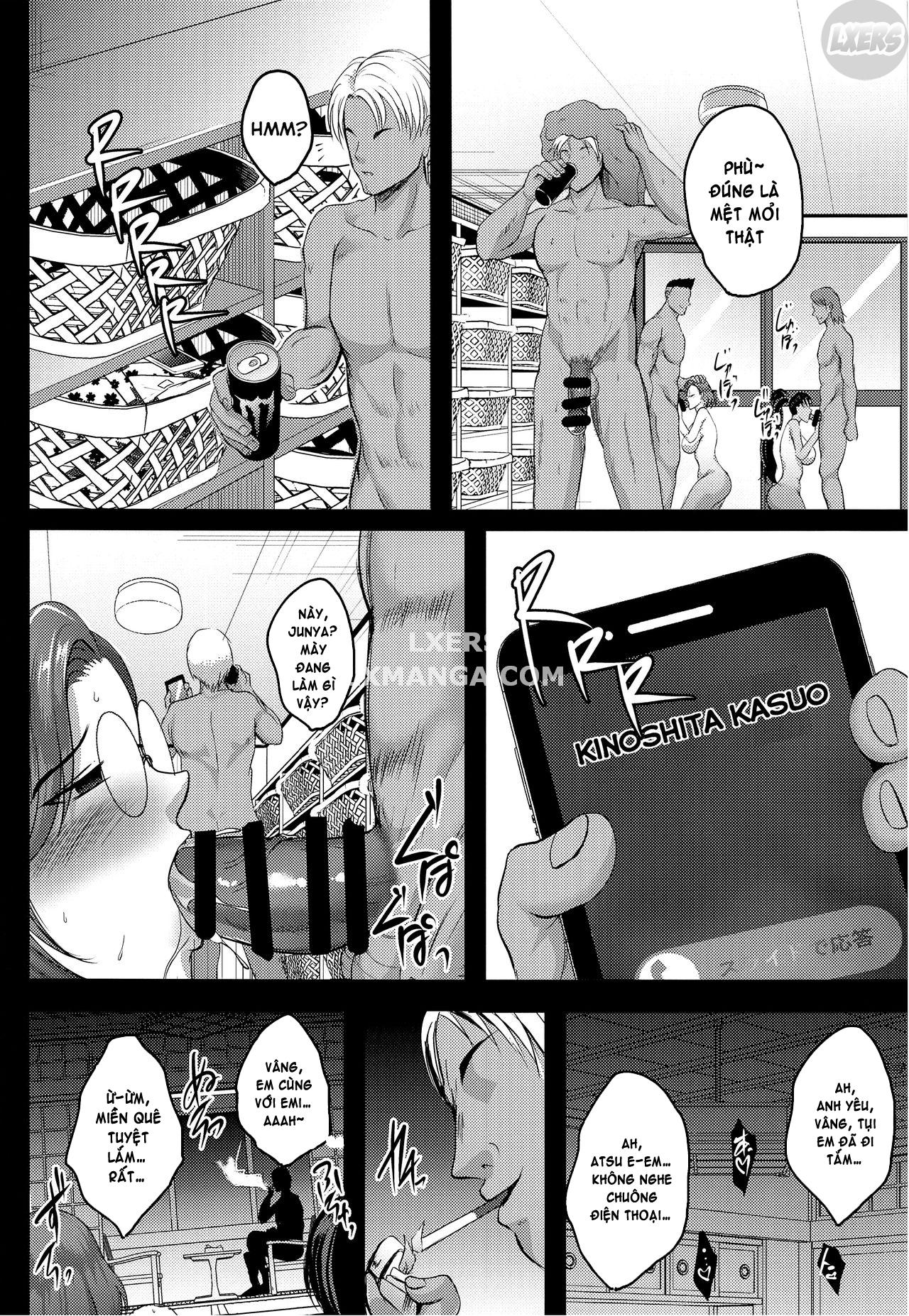 Oyako Onsen Ryokou Choukyou Kiroku Oneshot - Page 37