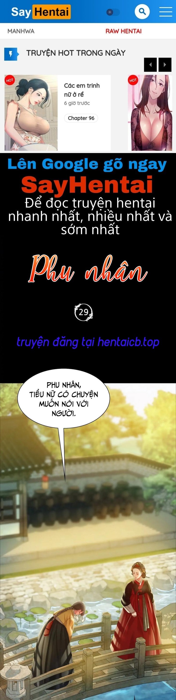 Phu nhân Chap 29 - Page 1