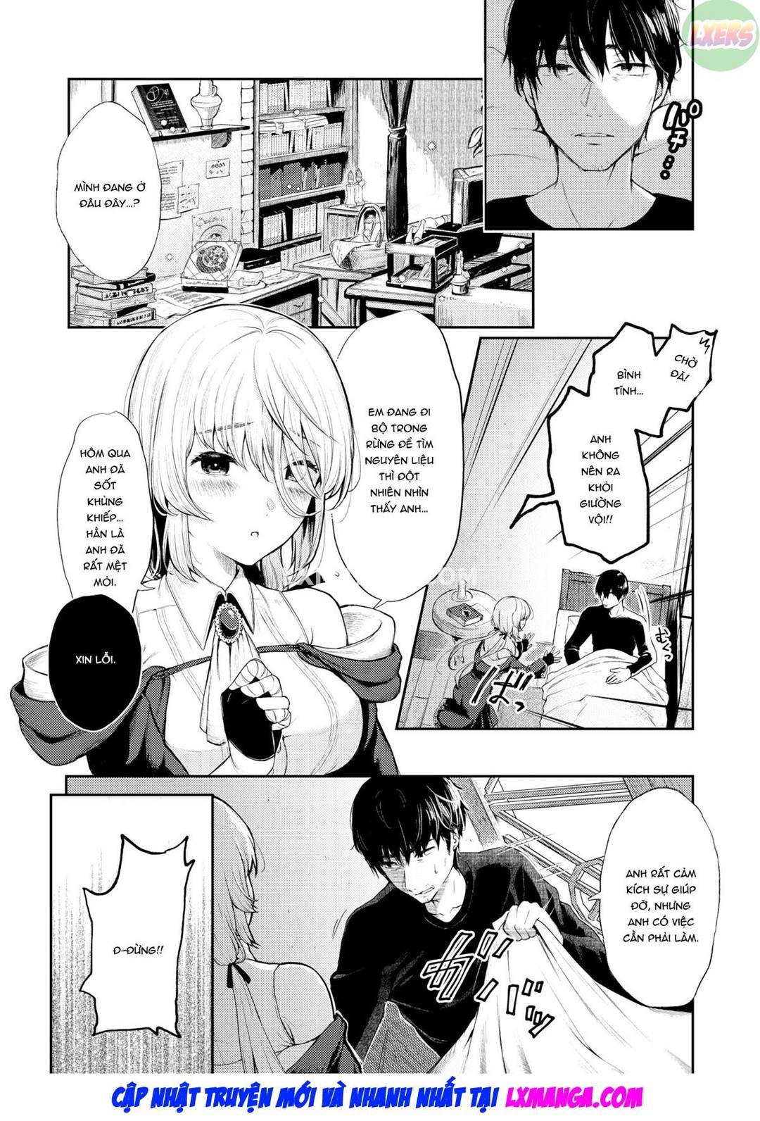 Phù thủy của khu rừng và gã đàn ông đi lạc Oneshot - Page 3