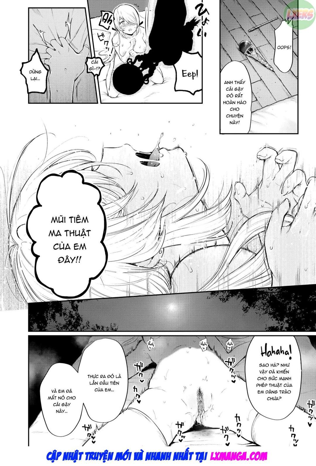 Phù thủy của khu rừng và gã đàn ông đi lạc Oneshot - Page 13