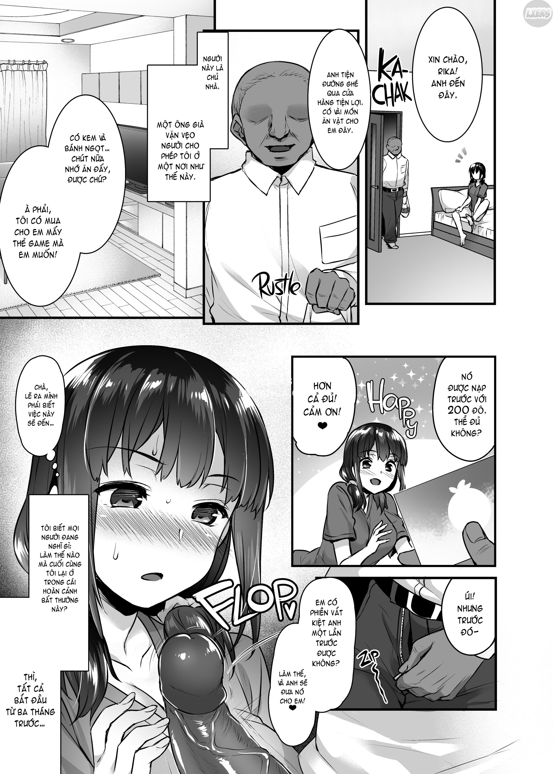 Rika's Sex Den - The Life of a Runaway Freeloader Oneshot - Page 4