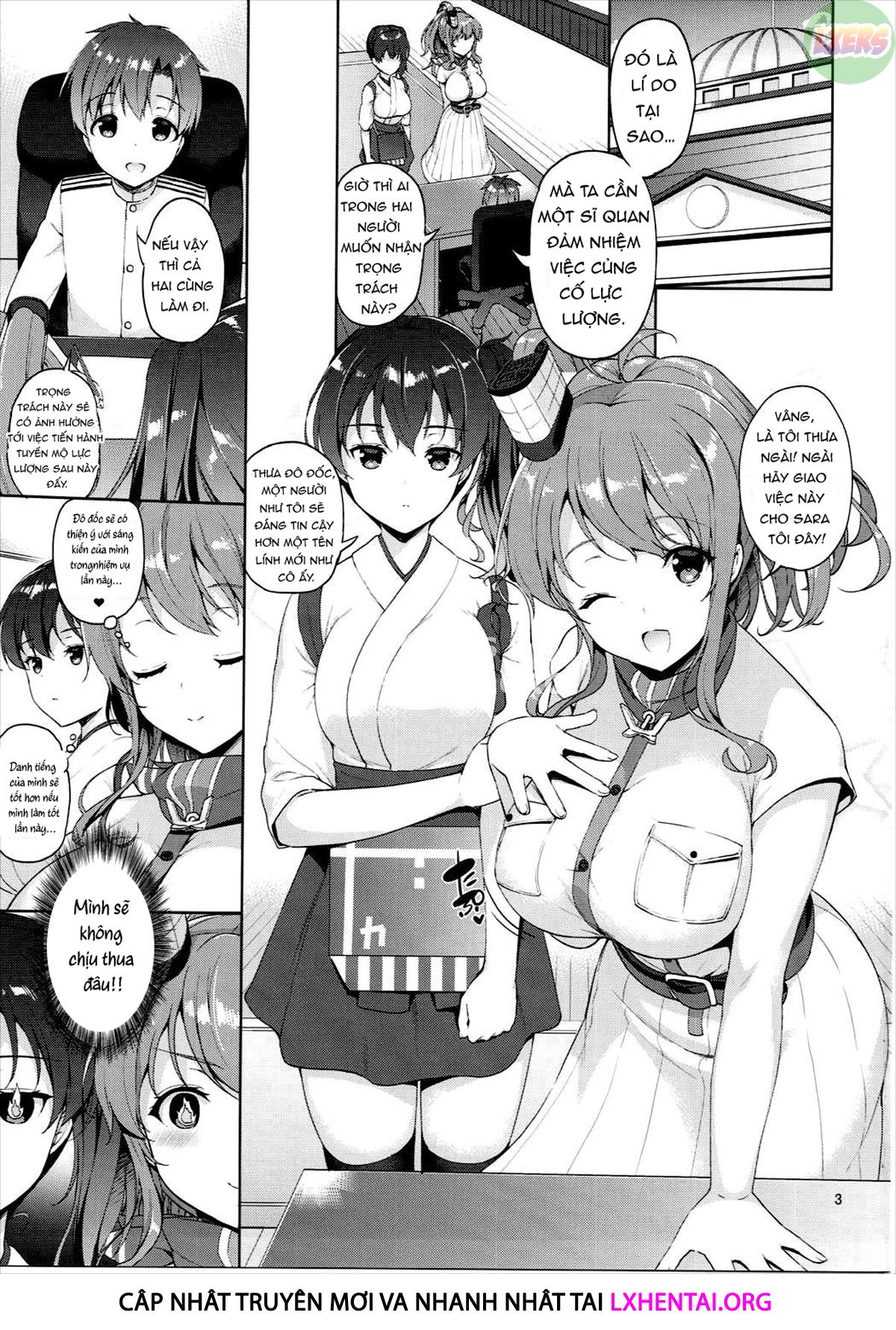 Saratoga-san ga Shota Shikan ni Oshieru Seikyouiku Oneshot - Page 5