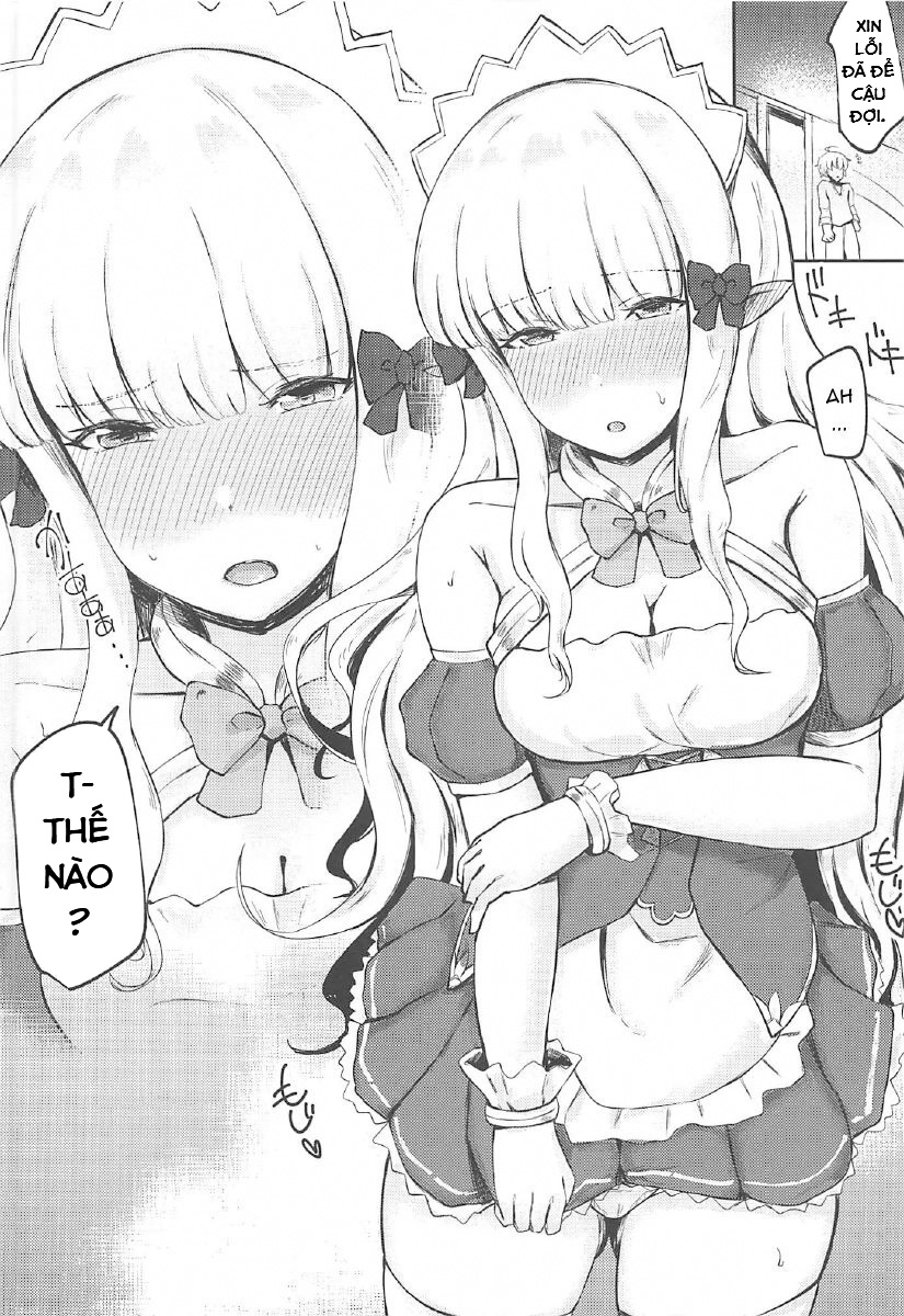 Saren-chan ni Maid Fuku o Kite Moratta! (Princess Connect! Re:Dive) Oneshot - Page 8