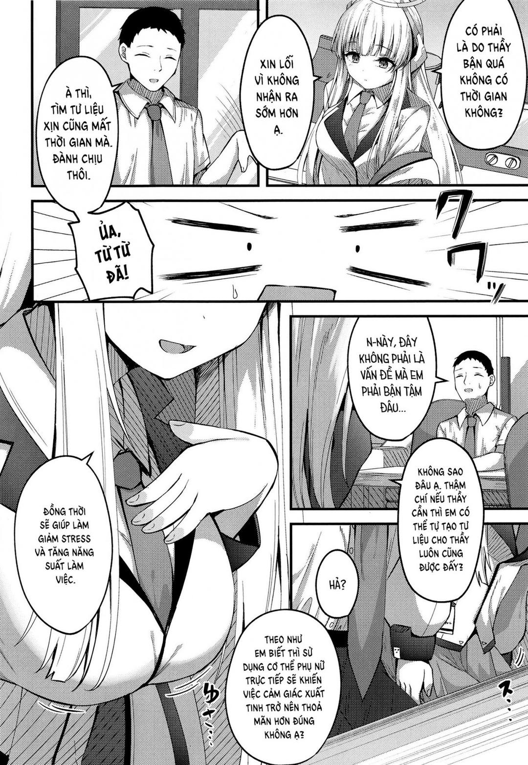 Seishori NOR Asobi – Ryoute ni Sensei to Yuuka-chan Oneshot - Page 6