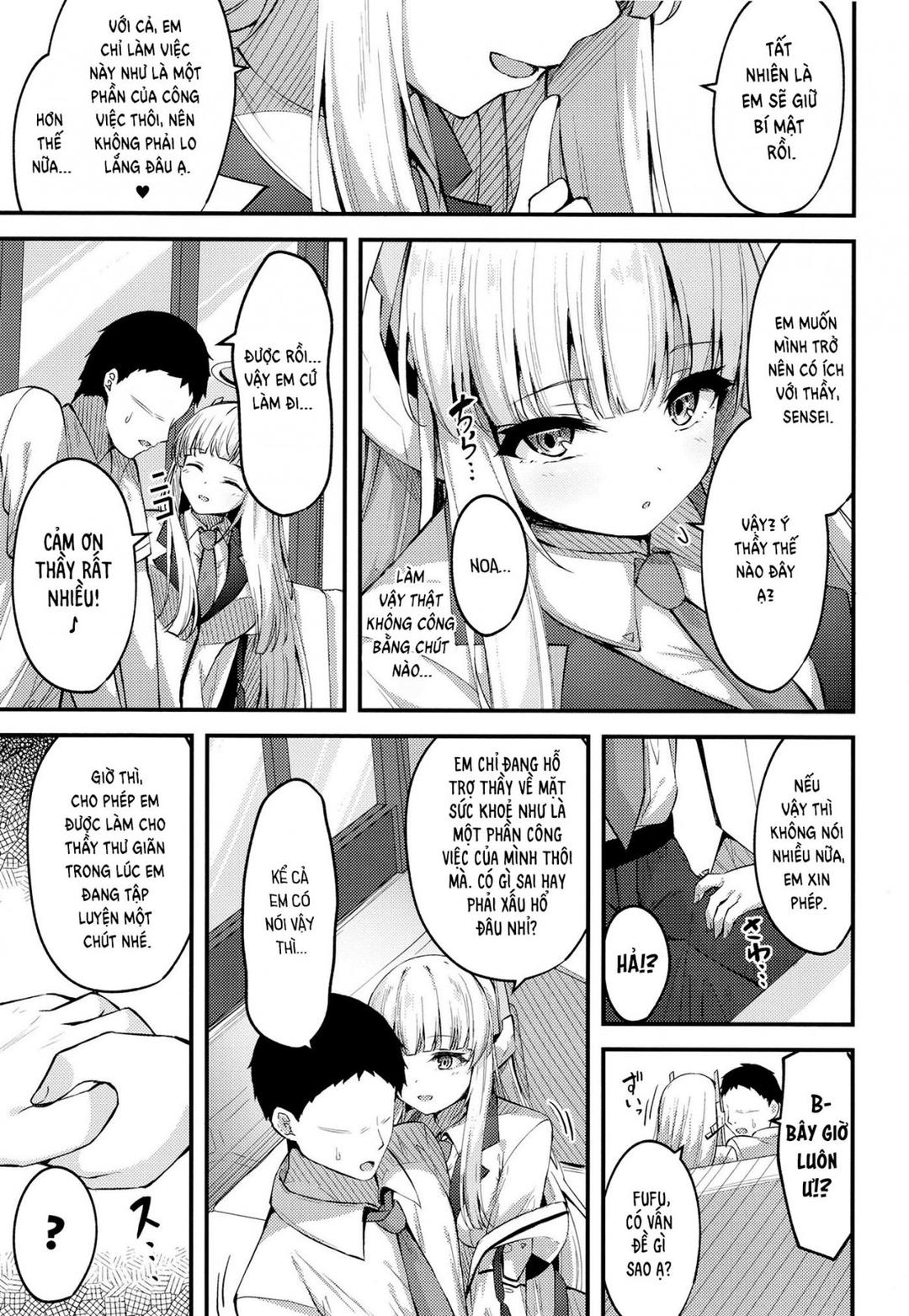 Seishori NOR Asobi – Ryoute ni Sensei to Yuuka-chan Oneshot - Page 7