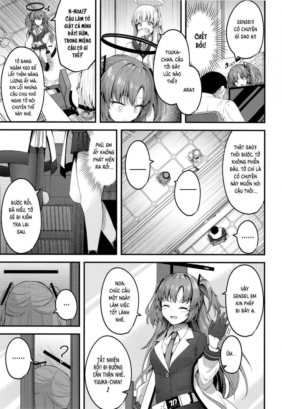 Seishori NOR Asobi – Ryoute ni Sensei to Yuuka-chan Oneshot - Page 15