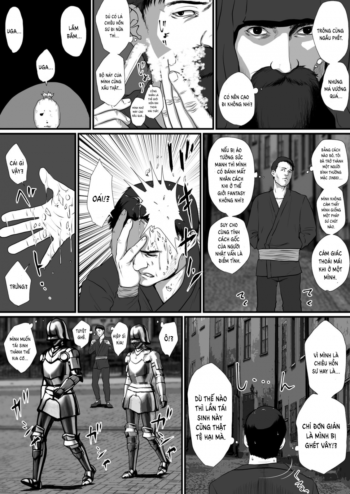 Sekkaku Isekai Tensei shita no ni Shiryoujutsush Oneshot - Page 4