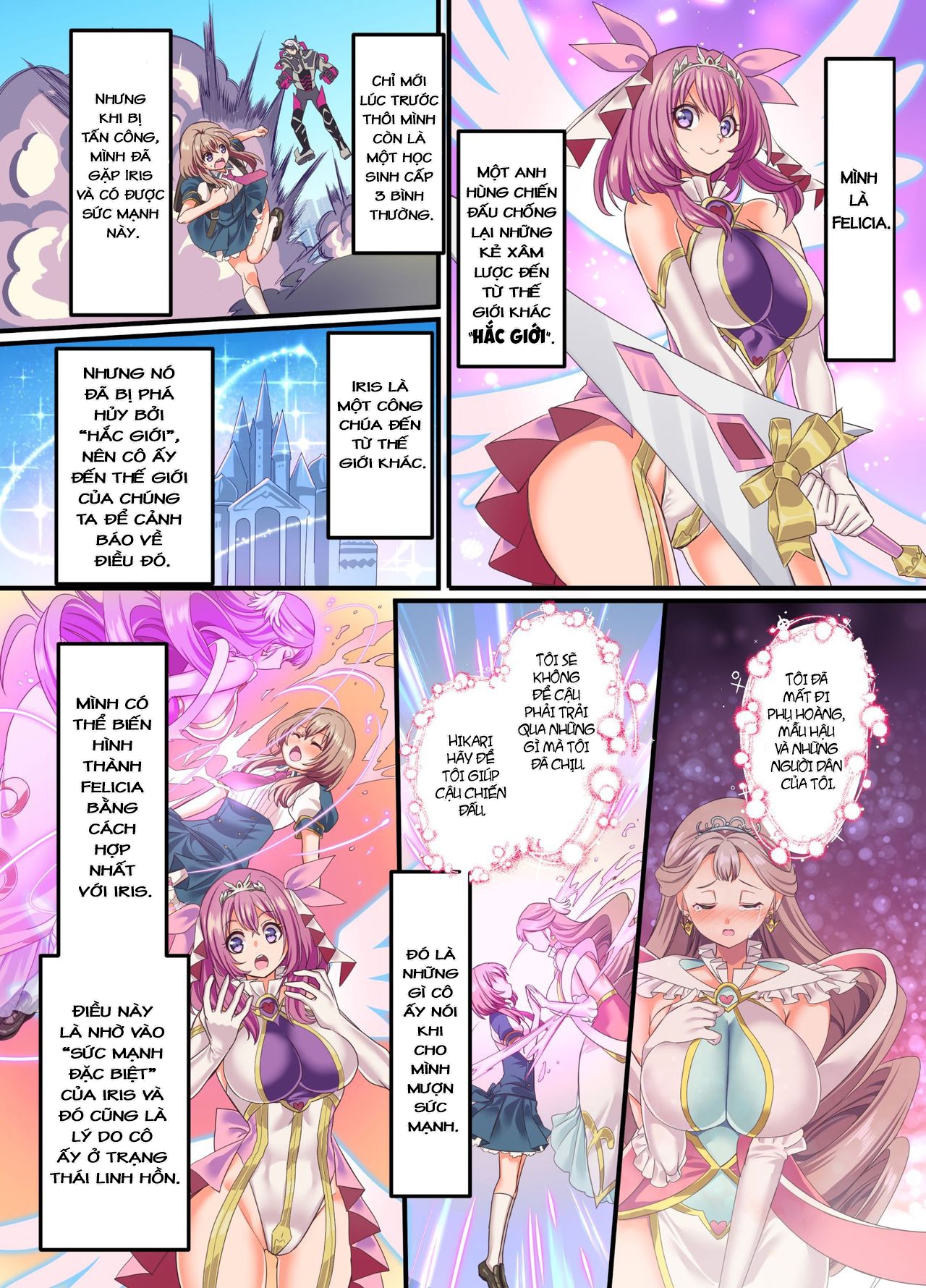 Senkou Tenki Felicia ~Nerawareta Hyoui Henshin Heroine no Nikutai~ Oneshot - Page 3