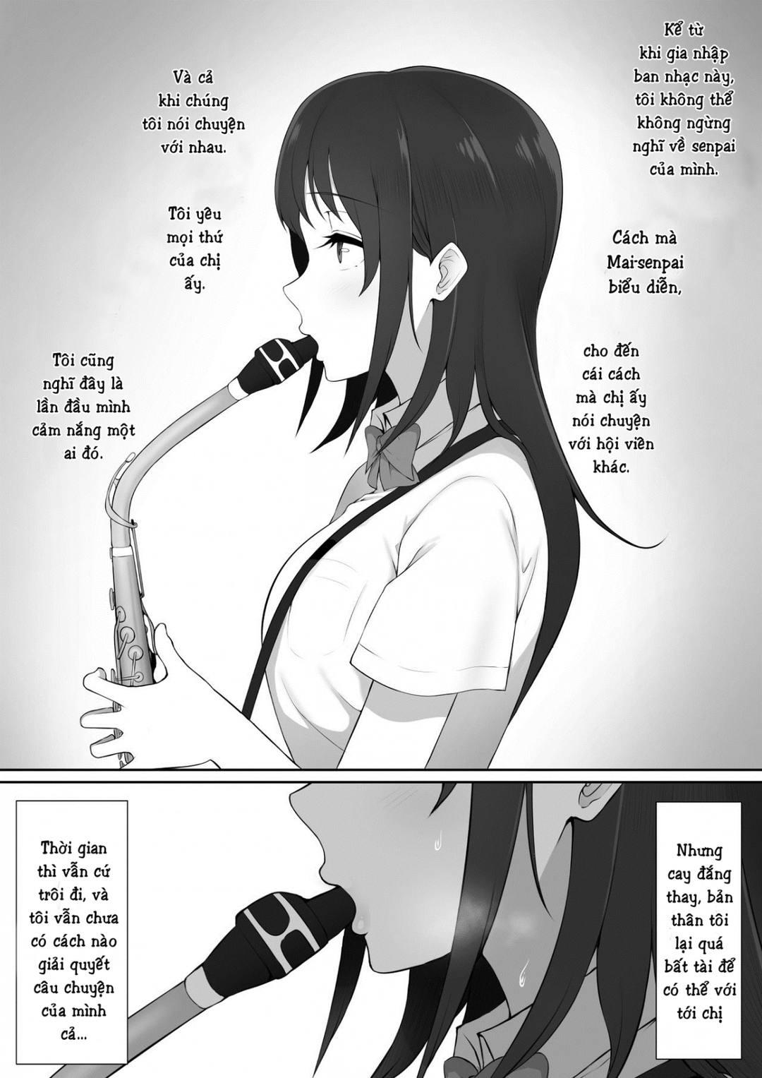 Senpai Mà Tôi Crush Dẫn Tôi Về Nhà Sau Giờ Học Chapter 1 - Page 2