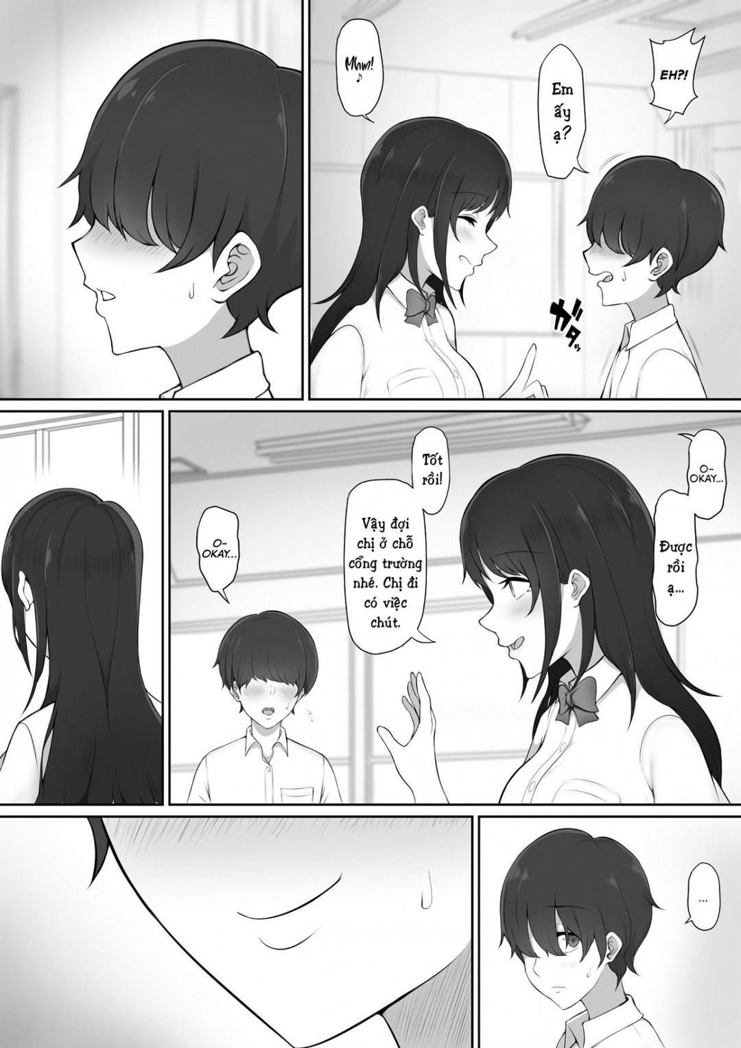 Senpai Mà Tôi Crush Dẫn Tôi Về Nhà Sau Giờ Học Chapter 1 - Page 6