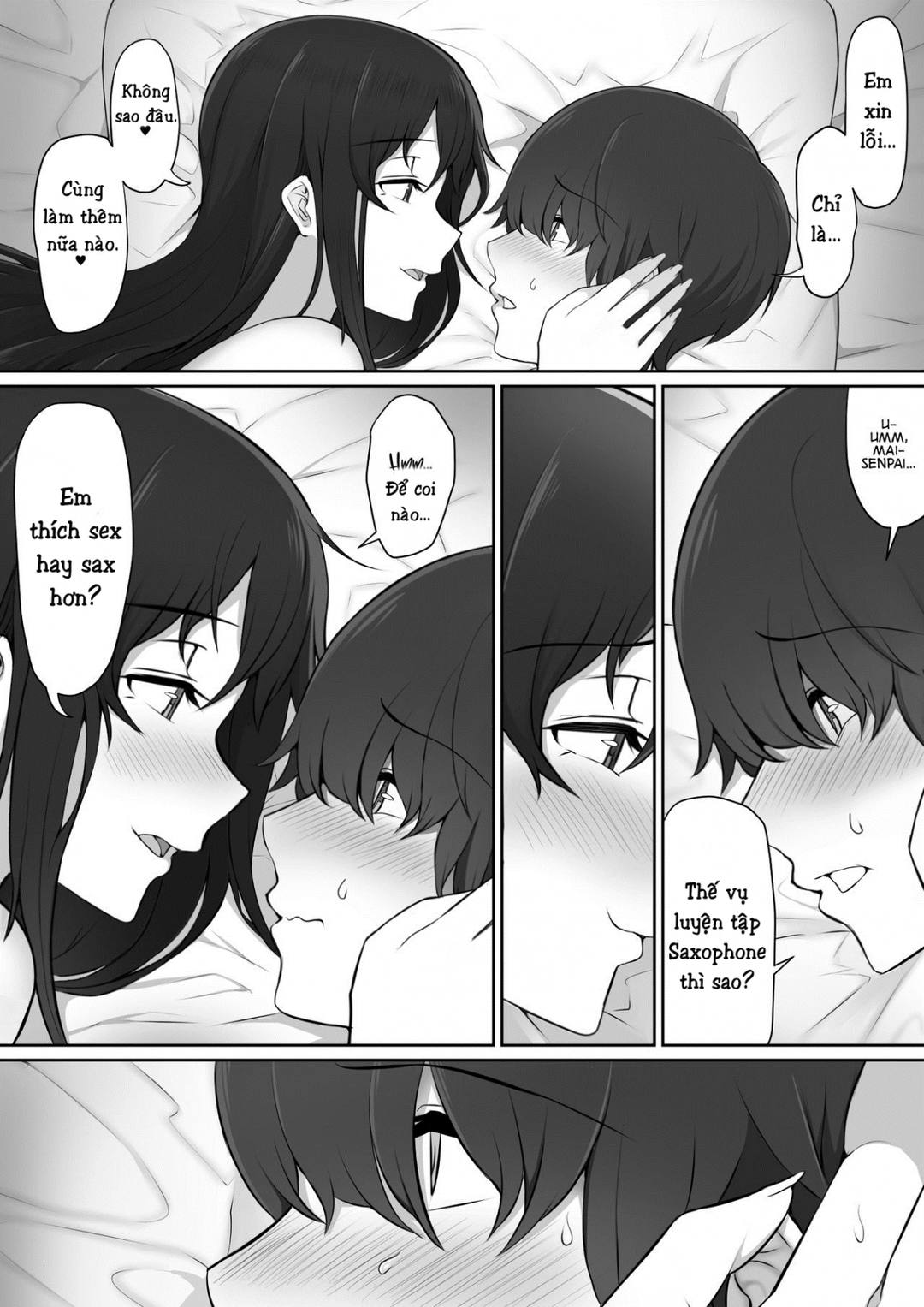 Senpai Mà Tôi Crush Dẫn Tôi Về Nhà Sau Giờ Học Chapter 2 - Page 28