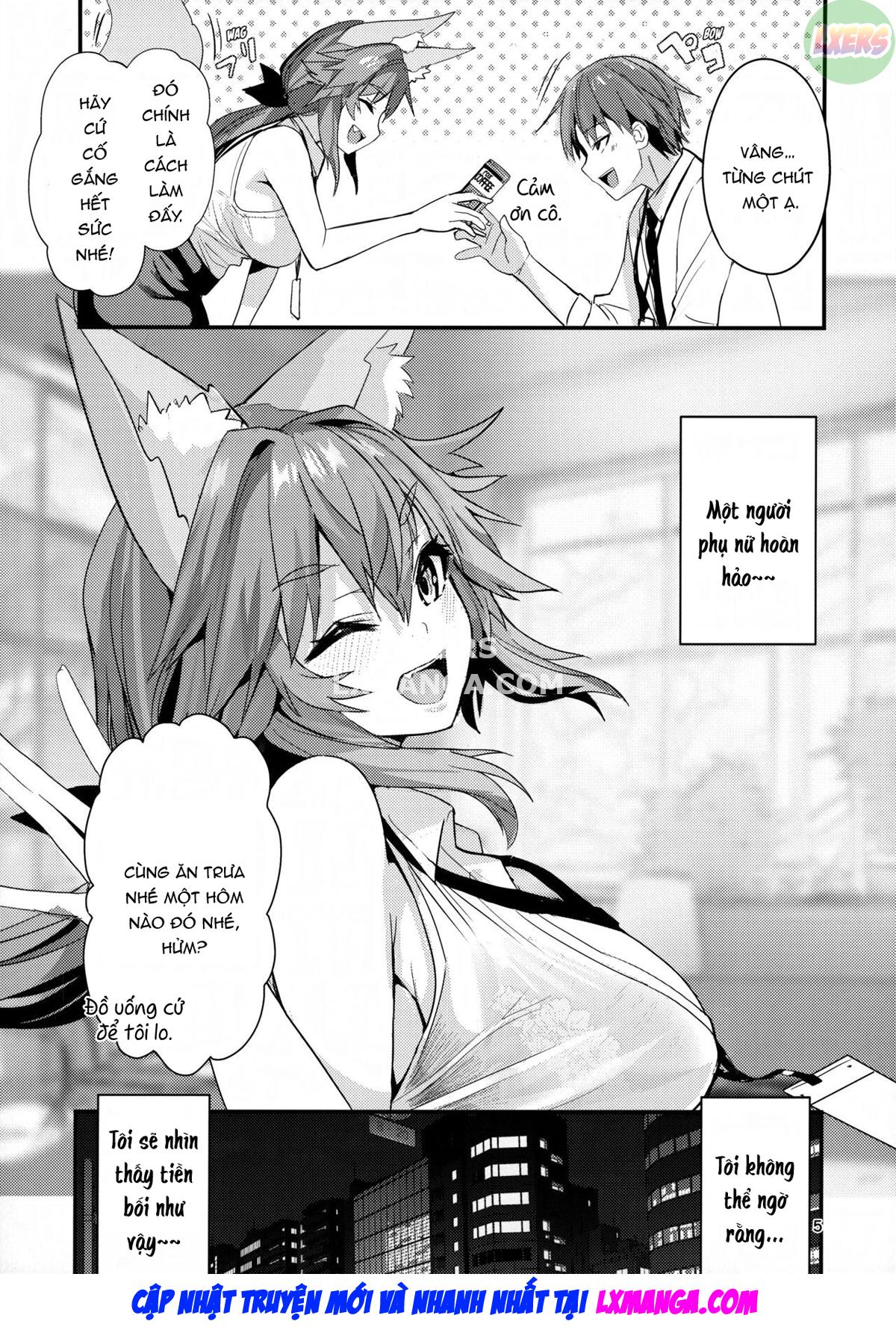 Senpai Office Worker Tamamo Oneshot - Page 7