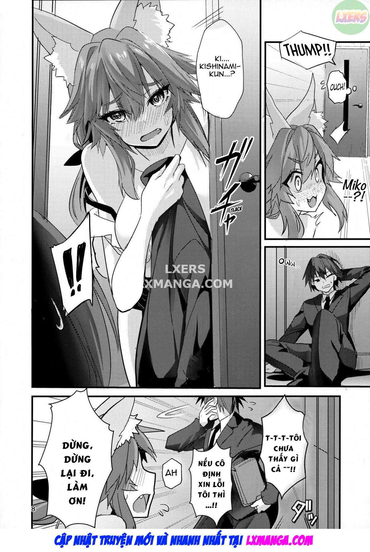 Senpai Office Worker Tamamo Oneshot - Page 10