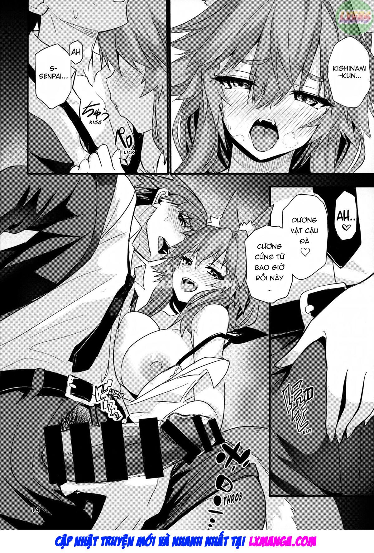 Senpai Office Worker Tamamo Oneshot - Page 16