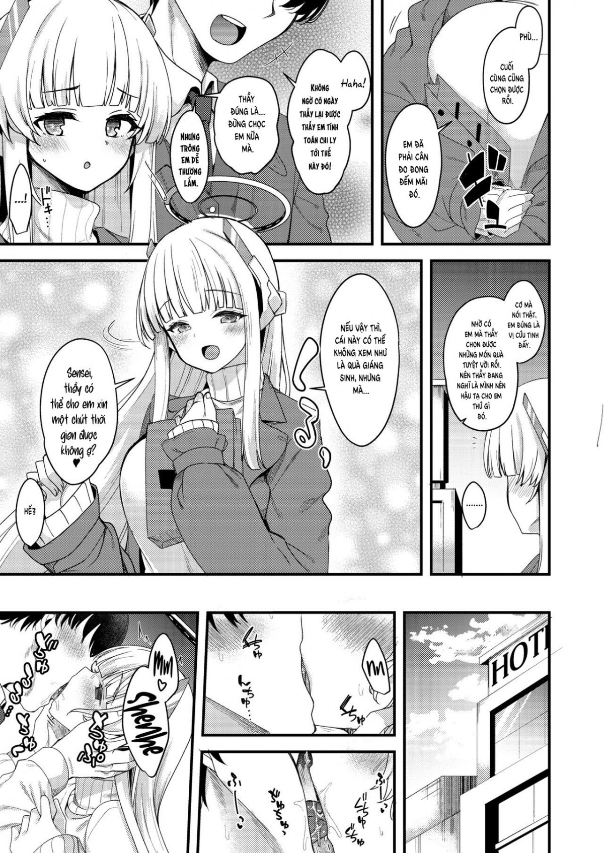 Sensei Iippai Ojikan Itadaichaimasu ne Oneshot - Page 4