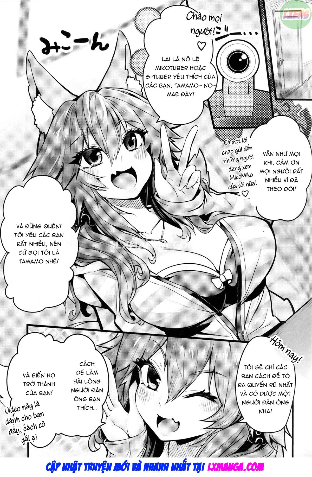 Servant MikoTuber Tamamo-chan Oneshot - Page 5