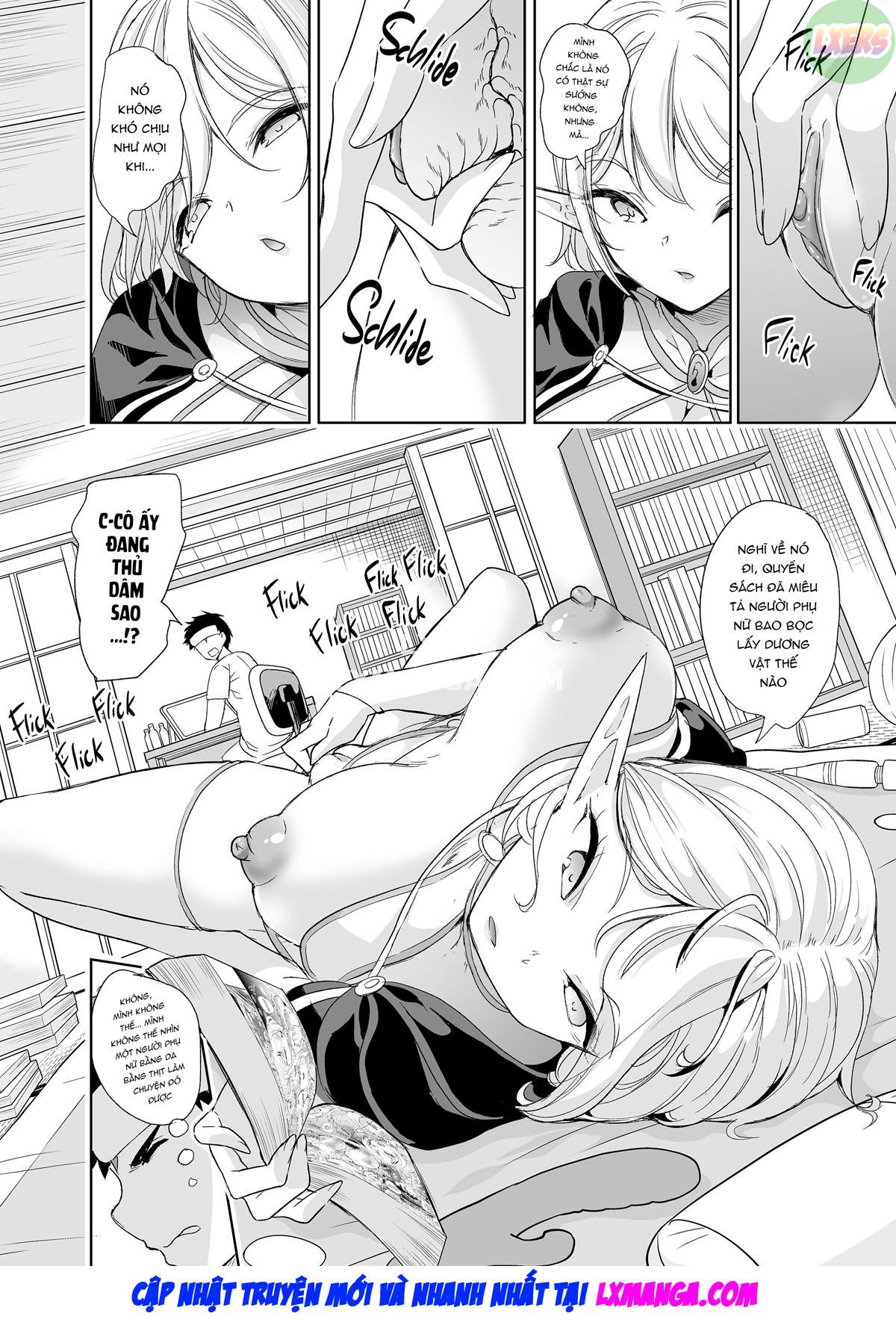 Sexual Curiosity ~The Nerdy Elf Wants to Climax With Her Pussy~ Oneshot - Page 14