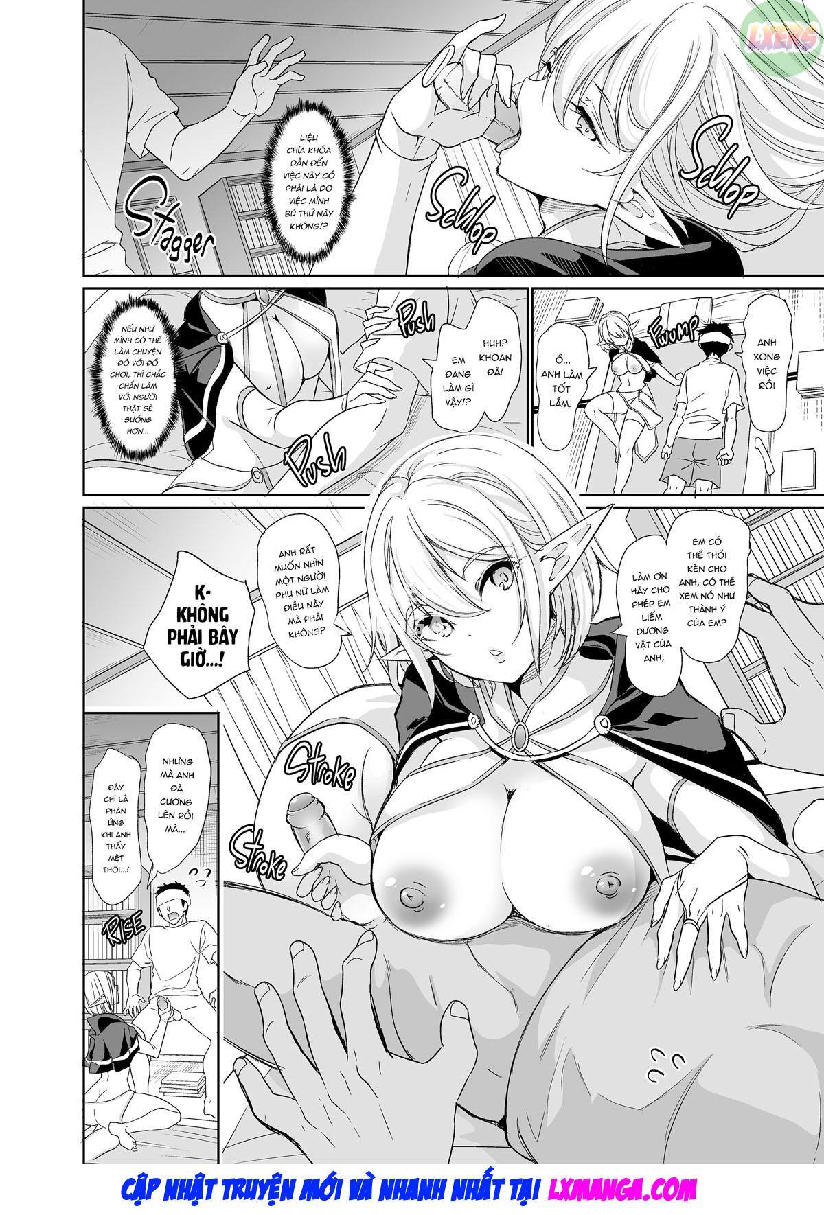 Sexual Curiosity ~The Nerdy Elf Wants to Climax With Her Pussy~ Oneshot - Page 16