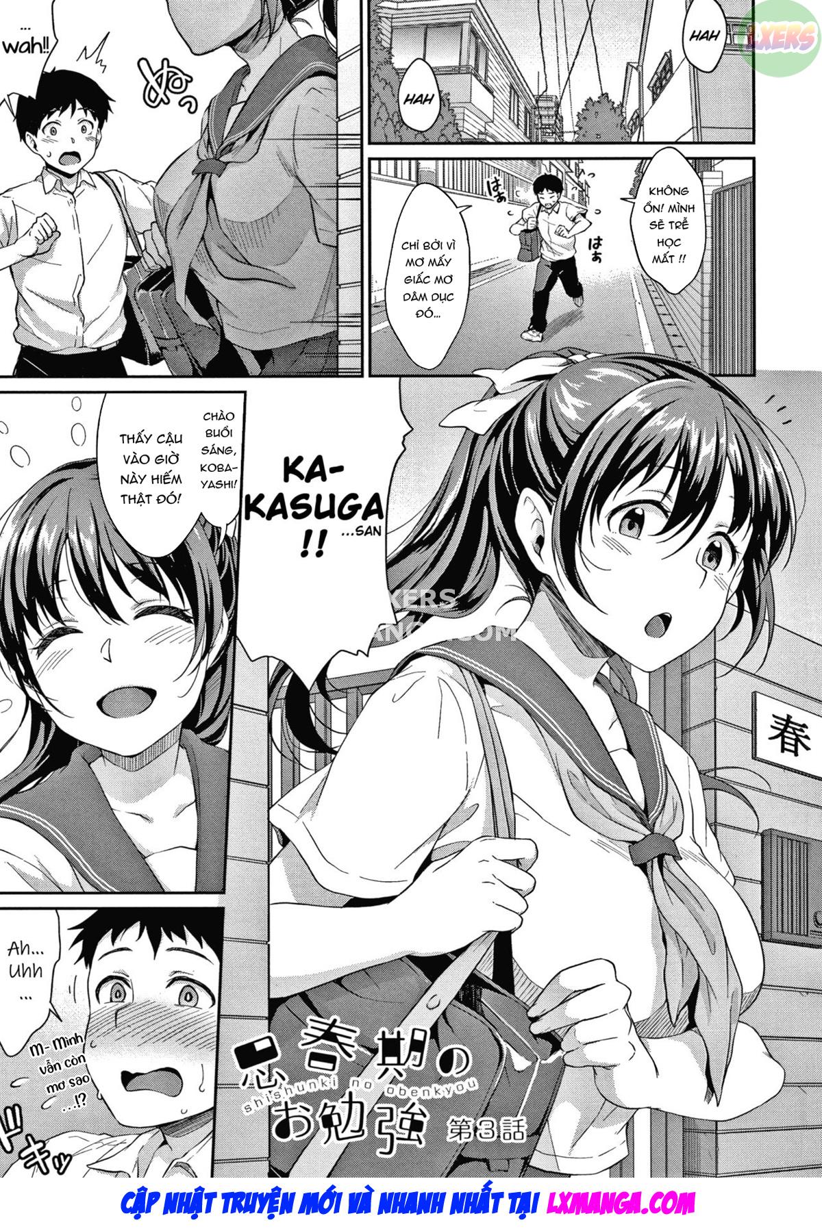 Shishunki no Obenkyou Chapter 3 - Page 4