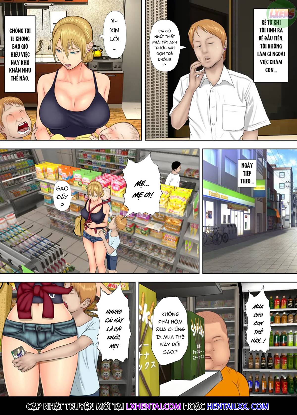 Shoplifting Mom and Store Manager's Son Chapter 1 - Page 9