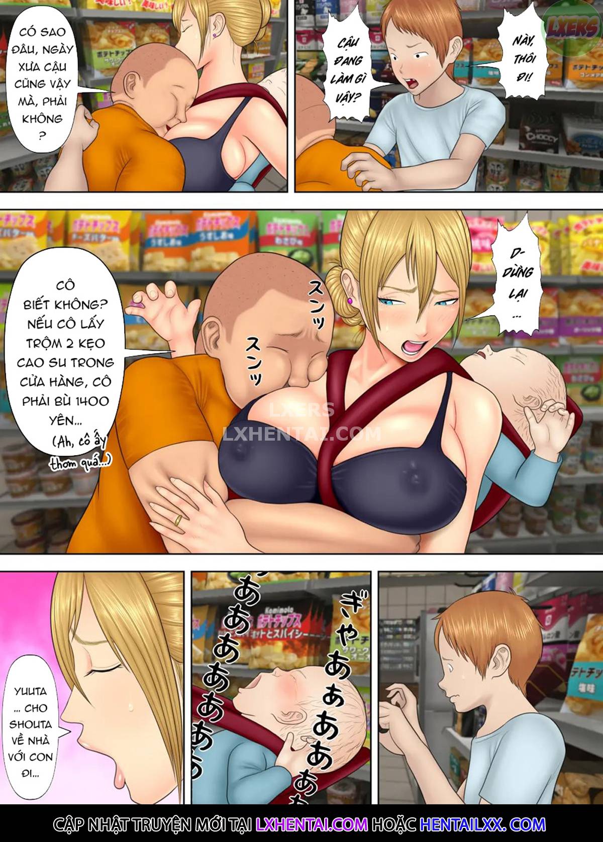 Shoplifting Mom and Store Manager's Son Chapter 1 - Page 16