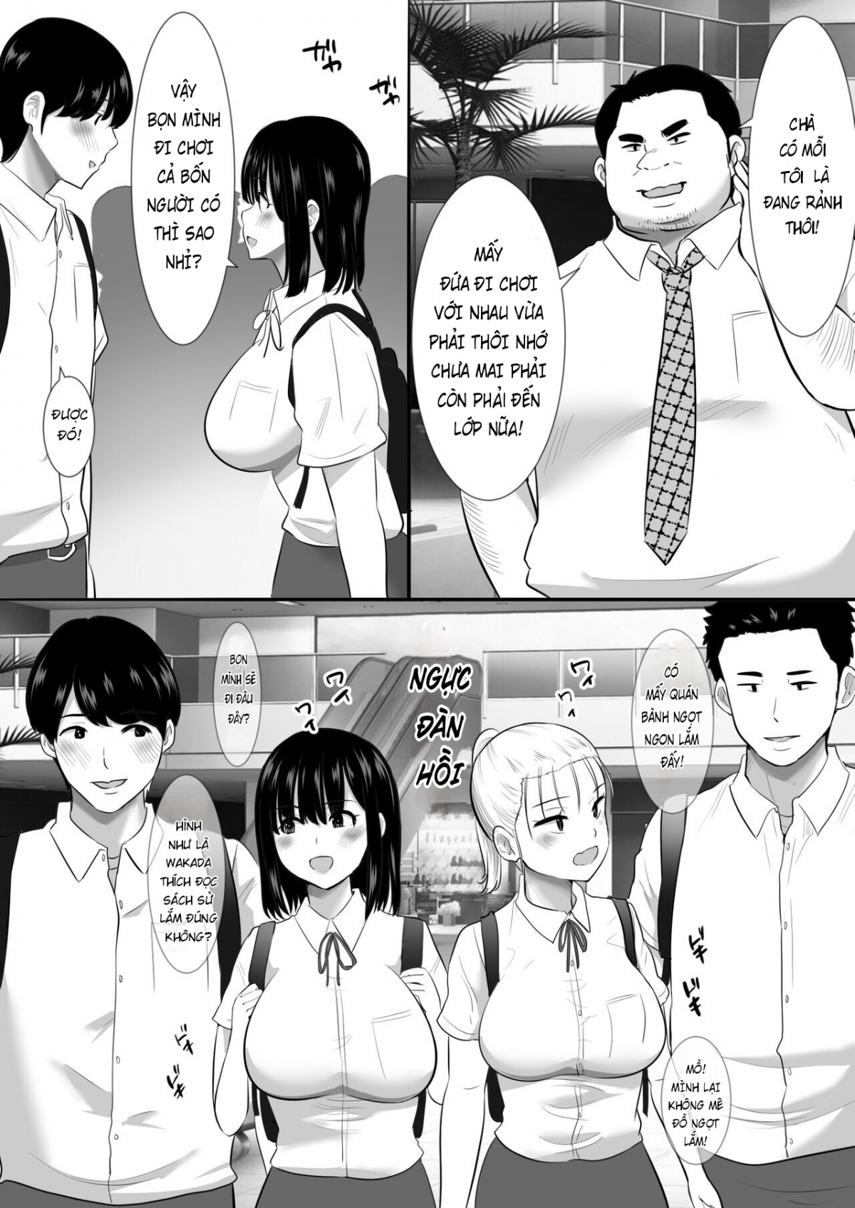 Shuugaku Ryokouchuu ni Mikkai ga Bare Hansei Beya de Seikatsu Shidou ni Netorare Oneshot - Page 7