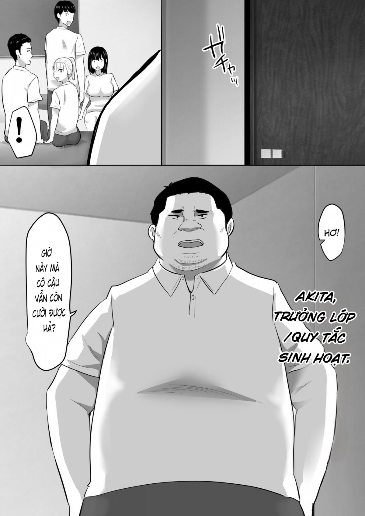 Shuugaku Ryokouchuu ni Mikkai ga Bare Hansei Beya de Seikatsu Shidou ni Netorare Oneshot - Page 15