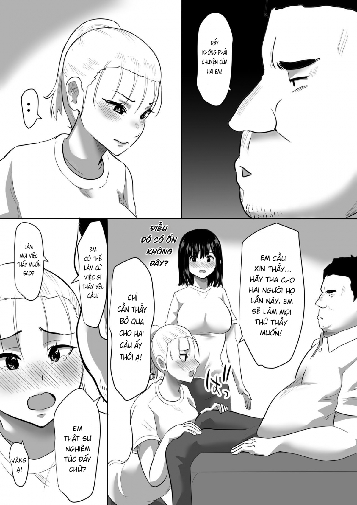 Shuugaku Ryokouchuu ni Mikkai ga Bare Hansei Beya de Seikatsu Shidou ni Netorare Oneshot - Page 20